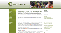 Desktop Screenshot of mikrofinans.dk