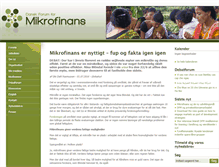 Tablet Screenshot of mikrofinans.dk